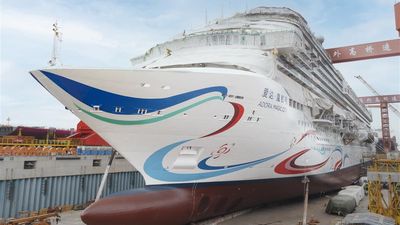 The Adora Magic City is the country’s first domestically built large cruise ship scheduled for delivery in end 2023.