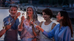 Sunsets don’t need to signal the end of the day’s adventure on a river cruise, Avalon says.