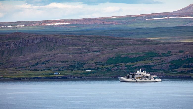 Crystal Endeavor in Vopnafjordur, Iceland