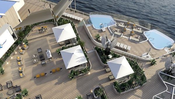 Celebrity Beyond's expanded Rooftop Garden will be 40% bigger than other Edge ships