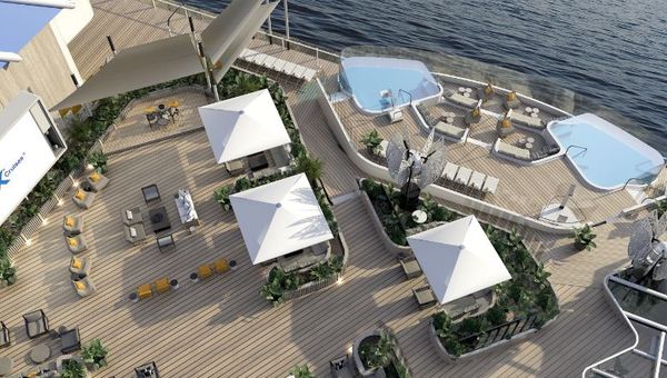 Celebrity Beyond's expanded Rooftop Garden will be 40% bigger than other Edge ships Celebrity Beyond's expanded Rooftop Garden will be 40% bigger than other Edge ships