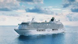 The Crystal Serenity's 140-day cruise visits Mexico, Central America, South America, French Polynesia, New Zealand, Australia, Southeast Asia, China, South Korea, Japan, and Alaska.