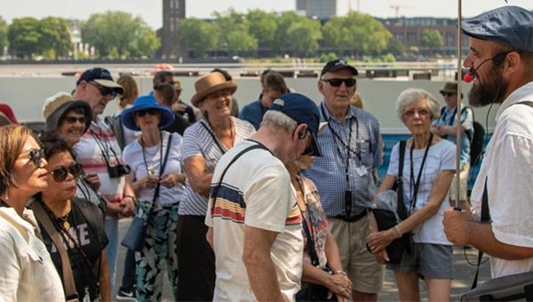 Guides help bring destinations to life. Guides help bring destinations to life.