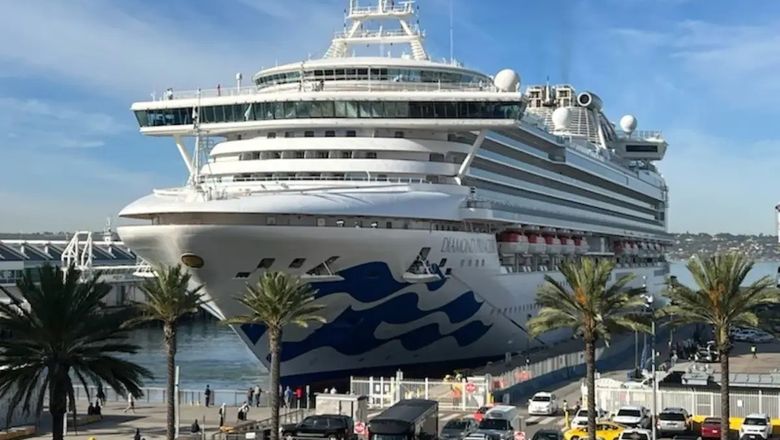 The Diamond Princess returns to service for the first time since pandemic.