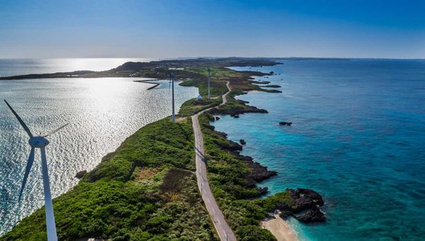 Miyakojima, the largest and most populous island among the Miyako Islands of Okinawa Prefecture in Japan. Miyakojima, the largest and most populous island among the Miyako Islands of Okinawa Prefecture in Japan.