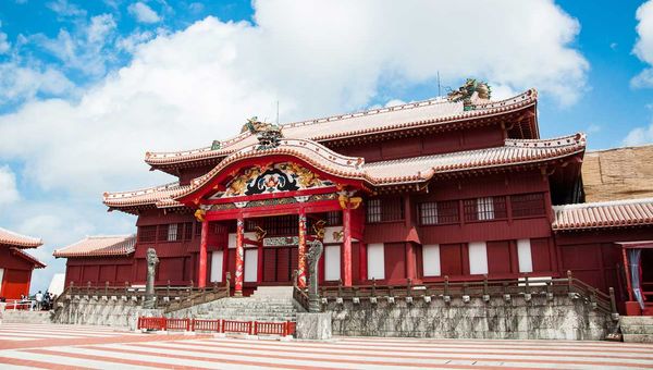 Shuri-jo Castle in Naha was designated as a UNESCO World Heritage Site in 2000. Shuri-jo Castle in Naha was designated as a UNESCO World Heritage Site in 2000.