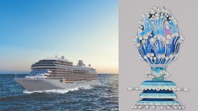 A unique Fabergé egg specially created for Regent Seven Seas Cruises will permanently reside aboard the Seven Seas Grandeur.