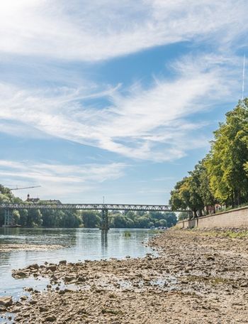 As the Danube shrinks, wrecks from Germany's retreating forces emerge from the mud.