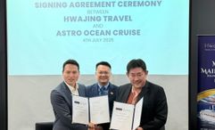 From left to right: Jian-feng Tong, Dato' Yeoh Soon Hin, Kenny Cheong