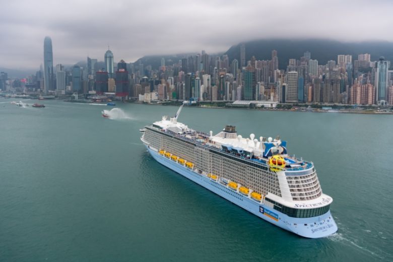 Spectrum of the Seas in Hong Kong.