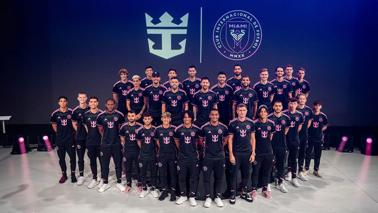 La Noche, Inter Miami’s away kit, is inspired by the energy and excitement of Miami at night.