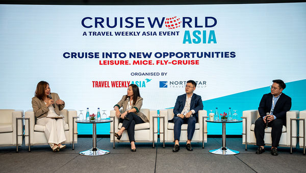 From left: Travel Weekly Asia’s Xinyi Liang-Pholsena; WonderGoLander’s Javiny Lim; TLC Travel & Tours' Lai Khe Han; WTS Travel & Tours' Joshua Sia