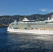 Cruise ships in the harbor at Villefranche-sur-Mer near Nice.