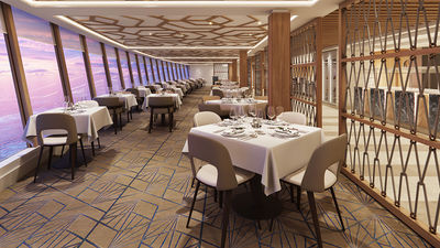 Mediterranean seafood specialty restaurant Palomar.