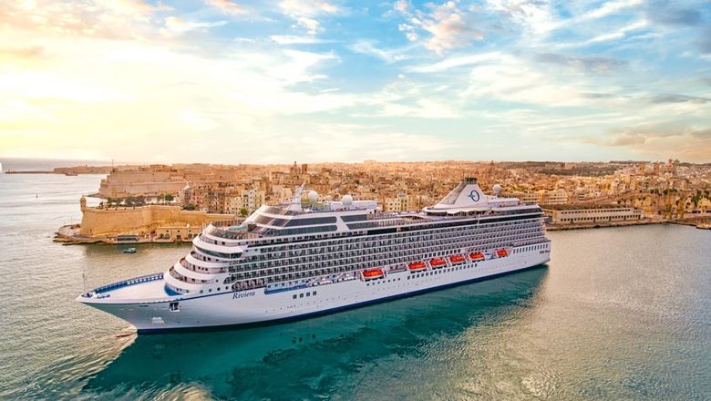 Oceania Cruises’ Riviera sailing in the Mediterranean.
