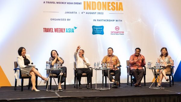 From left: Travel Weekly Asia's Xinyi Liang Pholsena, Elok Tour's Pauline Suharno, Raya Utama Travel's Sutrisno Lim, Tara Tour's Paulus Sofyan Gazali and Travel Weekly Asia's Irene Chua. From left: Travel Weekly Asia's Xinyi Liang Pholsena, Elok Tour's Pauline Suharno, Raya Utama Travel's Sutrisno Lim, Tara Tour's Paulus Sofyan Gazali and Travel Weekly Asia's Irene Chua.