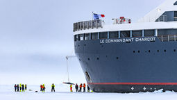 Le Commandant will navigate nearly 18,000 kilometres of coastline along the White Continent.