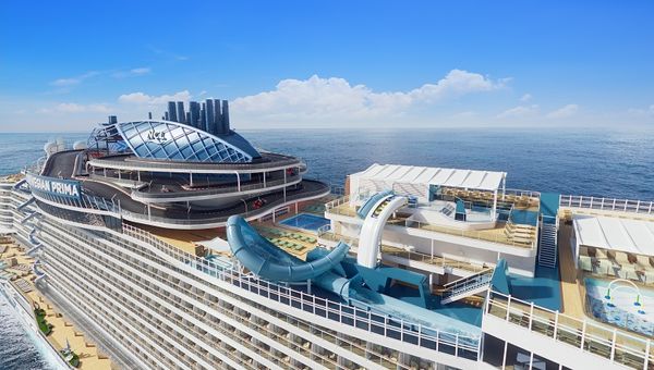 Norwegian Prima, which debuts in August 2022, will boast an expansive outdoor deck in the Ocean Boulevard.