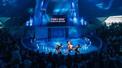 The naming ceremony in Port Canaveral saw astronaut Kellie Gerardi bless Star of the Seas as godmother, marking its official debut.