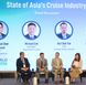 From left: Dato Azman Shah Mohd Yusuf, CEO, MMC Port Holdings; Michael Goh, president, StarDream Cruises; Ooi Chok Yan, CEO, Penang Global Tourism; Xinyi Liang-Pholsena, editorial directior, Northstar Travel Group