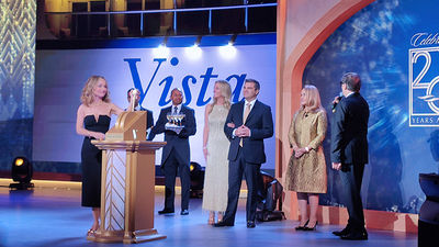 Oceania Vista’s official christening at Valletta, Malta.