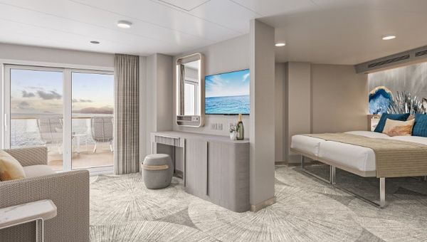 A rendering of Norwegian Viva's penthouse suite. A rendering of Norwegian Viva's penthouse suite.