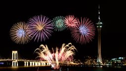 The annual Macao International Fireworks Display Contest is a major event featuring pyrotechnic companies from around the world, showcasing spectacular fireworks shows over several nights.