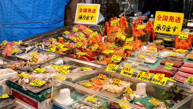 The area which once housed the Tsukiji fish market is being developed into a massive transportation and events hub.