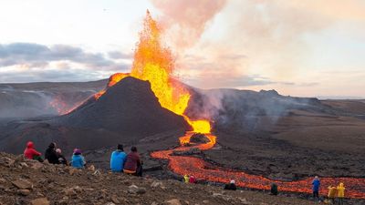 Iceland's recent volcanic eruption on 20 November 2024, the seventh this year, created a 3-kilometre fissure, sending lava near the Blue Lagoon but causing no major damage.