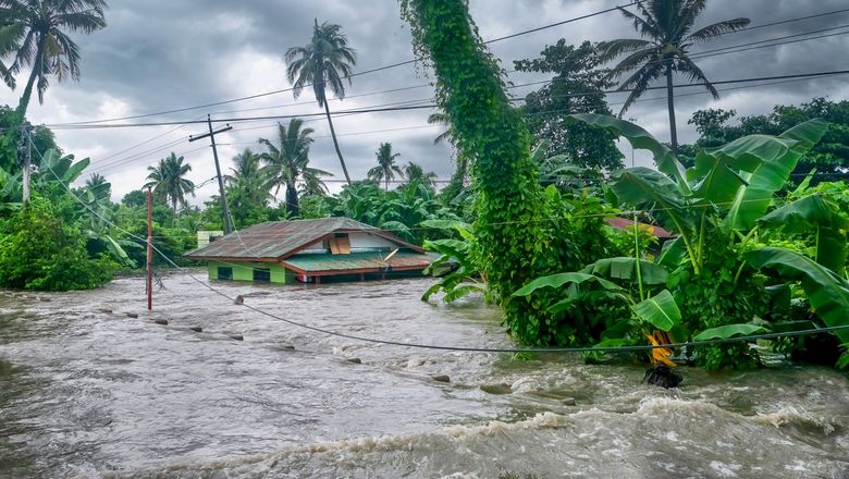 Typhoon Gaemi has caused severe flooding in the Philippines.