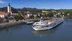 AmaWaterways has relied on ship swaps to keep passengers moving. Featured: AmaMagna in Budapest.