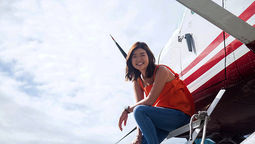 Audrey Ngui, marketing manager for Manila-based Airtrav, says seaplane travel is the only way to go.