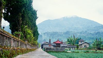 Bali after rainy weather
