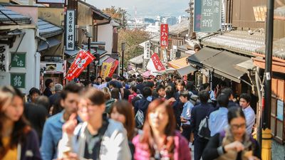 1.7 million Chinese travellers visited Japan in January through February, double the same period in 2024.
