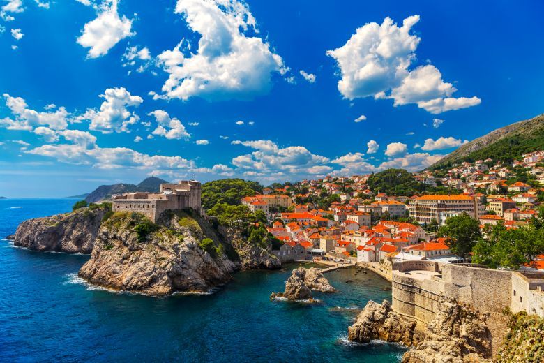 In July, Croatia was the first country in Eruope to set a maximum validity period on international travellers’ inoculation status. Pictured: Dubrovnik, Croatia.