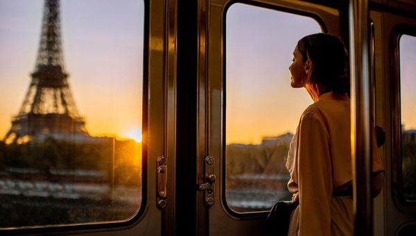 The Eiffel Tower is closing earlier than usual; intercity trains are cancelled in France as well.