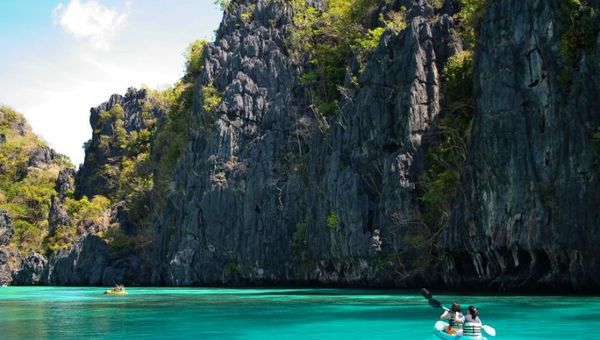 El Nido is known for white-sand beaches, coral reefs and fish-filled waters.