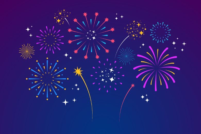 Japan lifted spirits with fireworks across the nation.