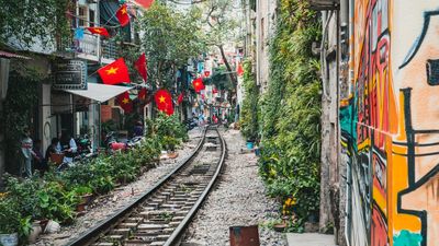 Authorities in Hanoi wave red flag at one of the city’s most Instagrammed streets.