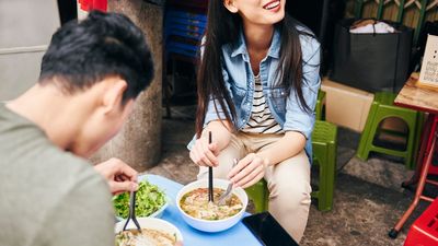 A new city campaign in Hanoi attempts to reclaim the sidewalks for pedestrians.