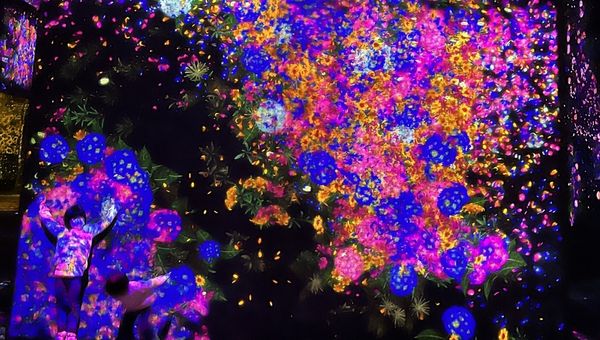 teamLab brings its immersive digital art installations to The Venetian Macao's Cotai Expo Hall F.