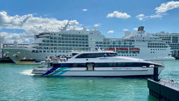 Climate change activists have been targeting cruise ships in New Zealand.