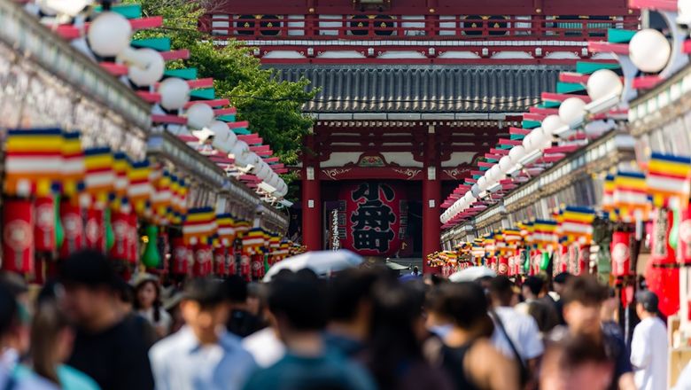 Senso-ji temple in Tokyo, Japan