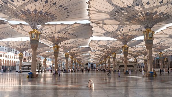 Home to the holy sites of Mecca and Medina (pictured), Saudi Arabia is also swiftly shedding its reputation as an insular Islamic state amid its open approach to tourism.