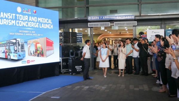 President Ferdinand R. Marcos Jr officiated the 16 December launch event at NAIA Terminal 3.