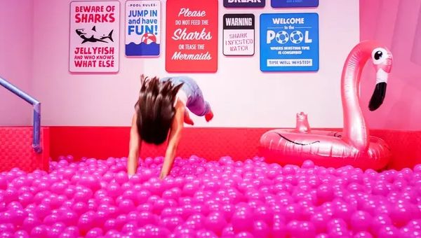 Porto visitors can jump on the Barbie trend at the 11-room Pink Palace, where they can pose for selfies in the hotel’s pink Cadillac or jump in a magenta ball pit.