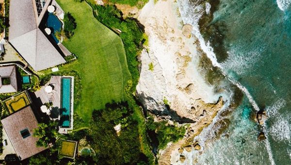 Uluwatu Surf Villas consists of 16 private villas spread over four acres.