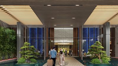 The private terminal will feature a deluxe lounge, bar, private suites and bespoke dining experiences.