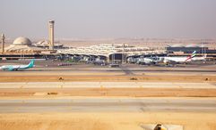 Saudi aviation authorities have suspended operations at Riyadh’s King Khalid International Airport as safety and damage assessments continue.