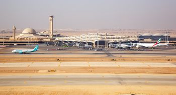 Saudi aviation authorities have suspended operations at Riyadh’s King Khalid International Airport as safety and damage assessments continue.